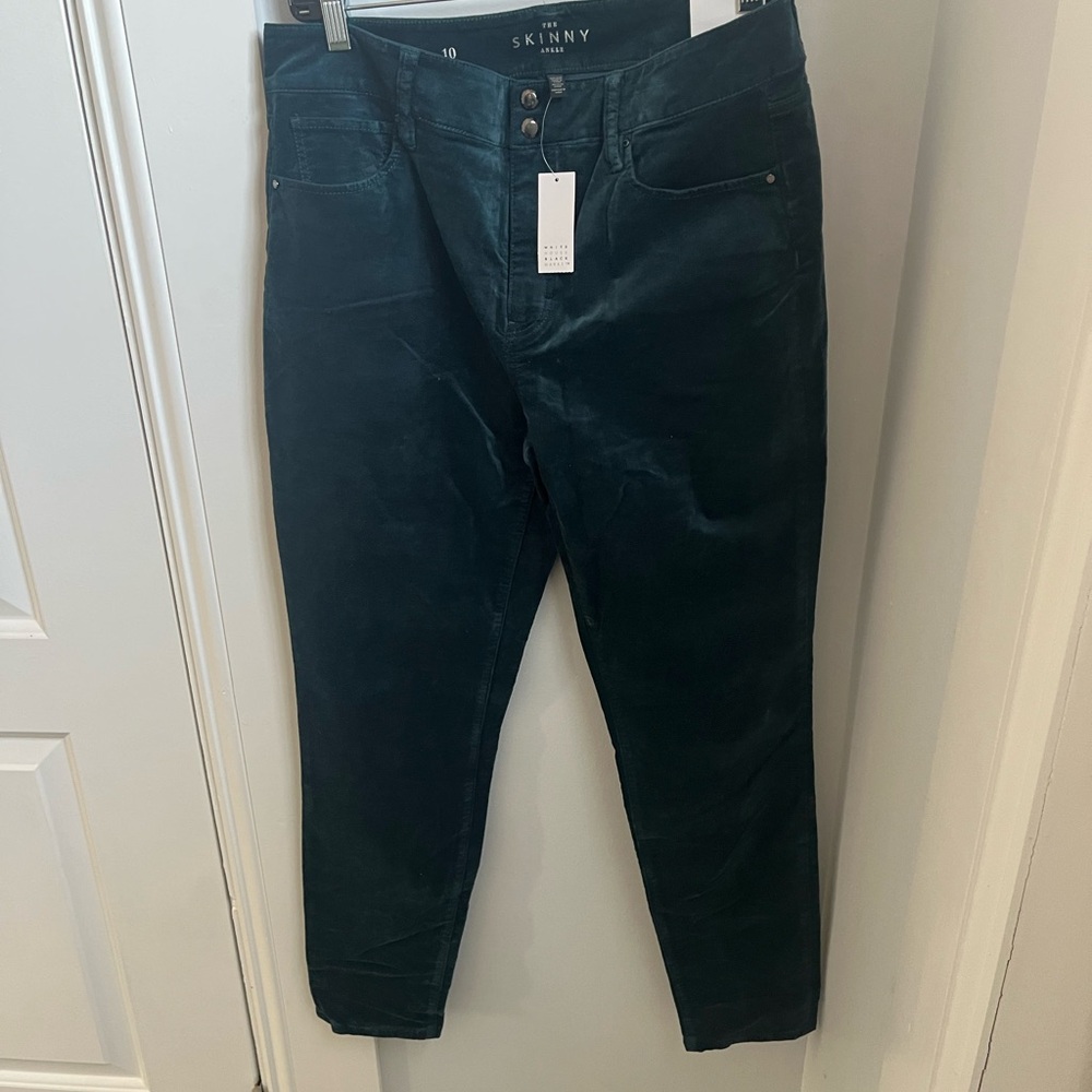 NWT White Black Market Dress jeans Size 10
